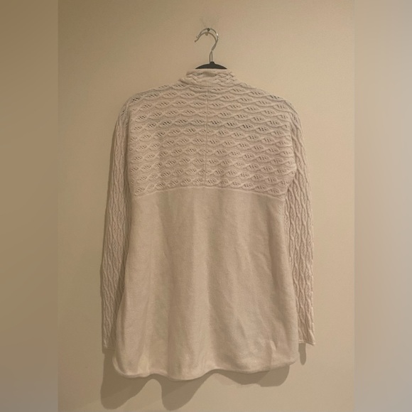 Forte Cashmere Cream Cardigan - Picture 2 of 4